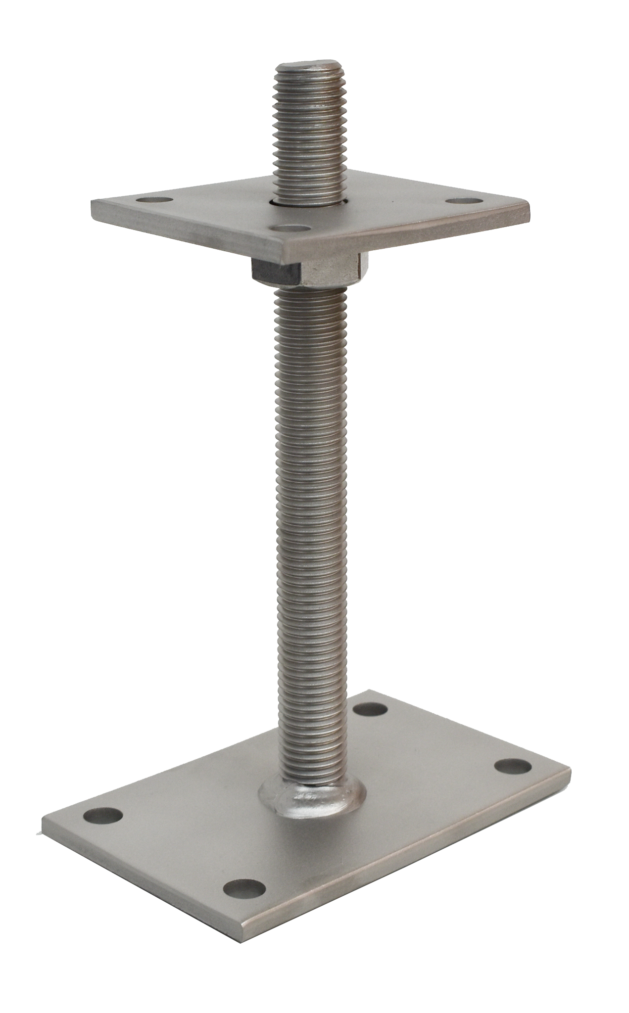 Pfostenträger PTP easy Gewindestangen V4A, "CE"  Gewinde M24x250 mm, V4A