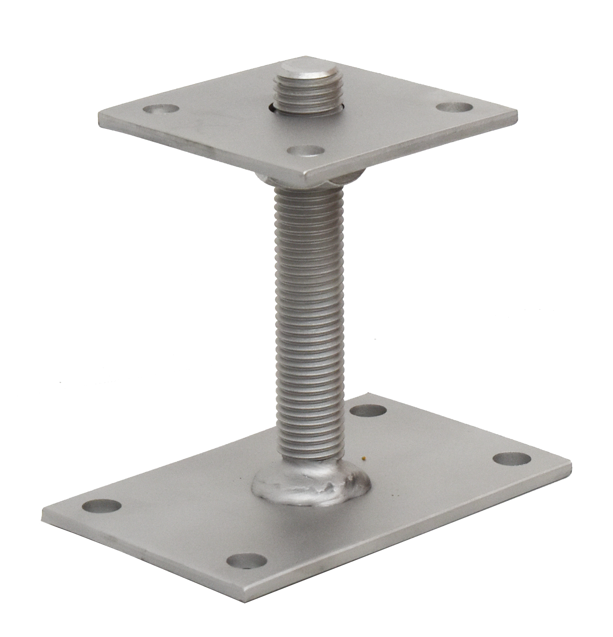Pfostenträger PTP easy Gewindestangen V4A, "CE", Gewinde M24x150 mm, V4A